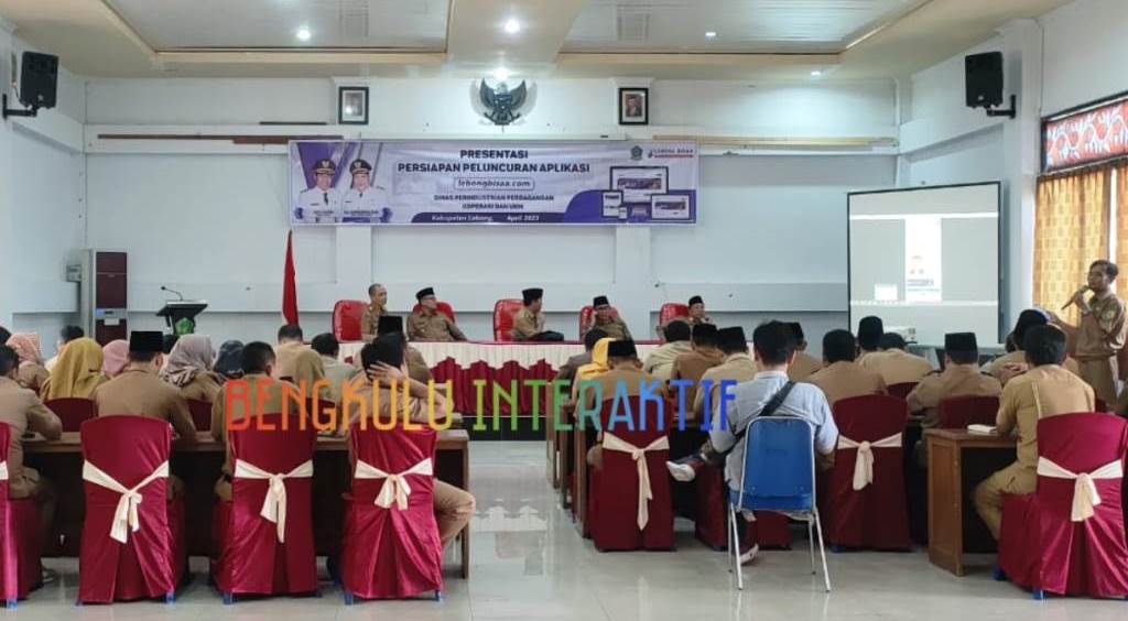 Pemkab Lebong Presentasikan Aplikasi Lebongbisaa, Sistem Digital untuk Mudahkan UMKM