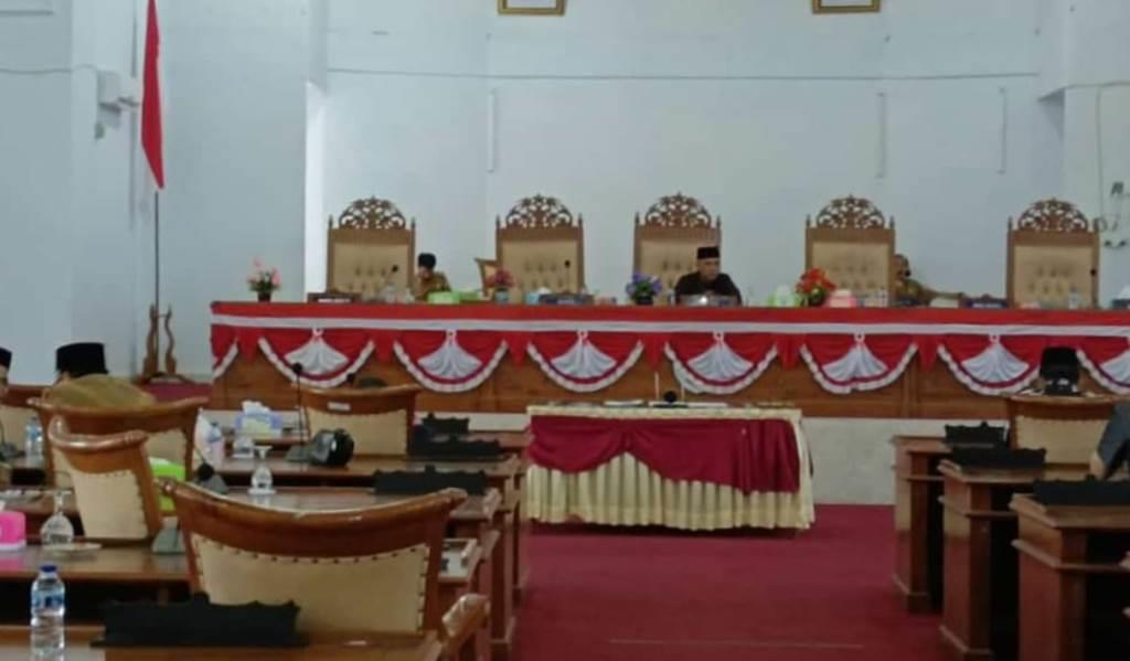 Paripurna Penyampaian Pokir 30 Anggota Dewan Seluma Tahun 2023