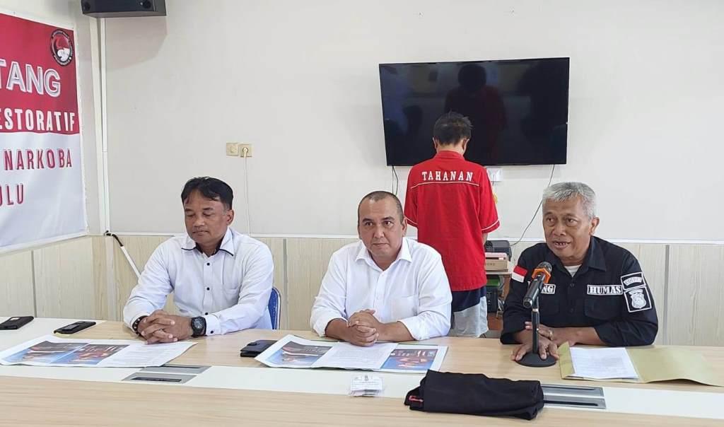 Ditresnarkoba Polda Bengkulu Bekuk Residivis Pengedar Sabu