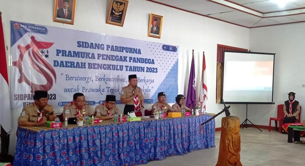 Sidang Paripurna Pramuka, Kwarda 07 Bengkulu Evaluasi dan Susun Program Kerja