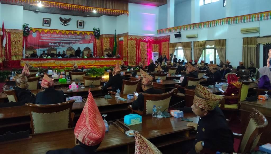 Paripurna Istimewa HUT ke-20, Ketua DPRD Apresiasi Predikat WTP Pemkab Seluma