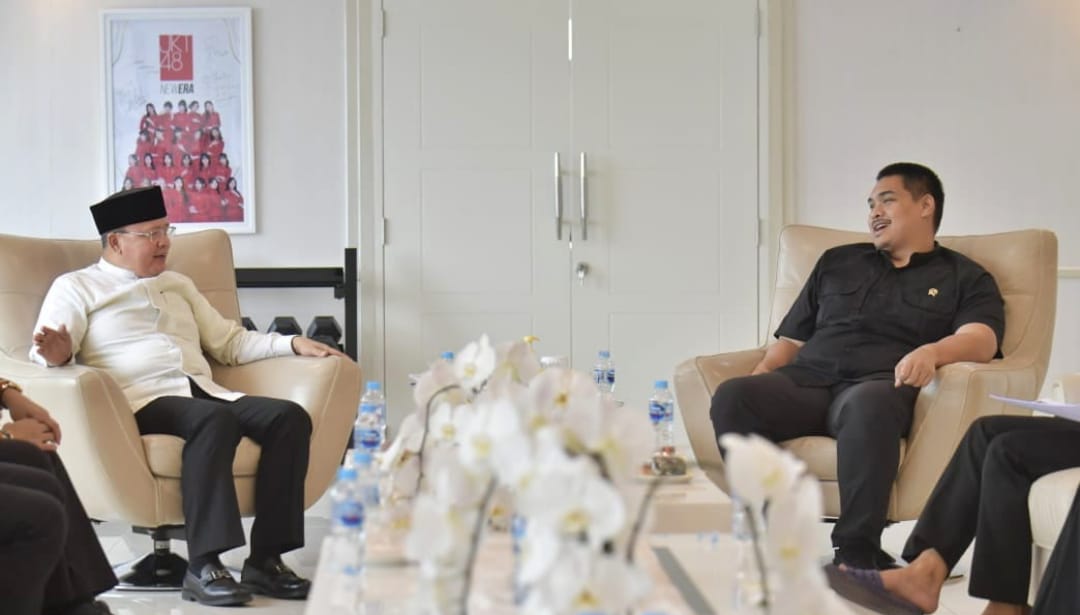 Gubernur Rohidin Temui Menpora Bahas Pelaksanaan Tour De Bencoolen