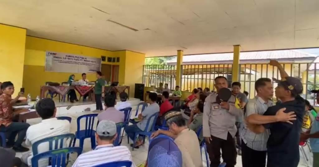 Warga Penolak Tambang Diusir dari Forum Konsultasi Amdal PT Inmas Abadi