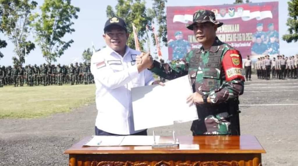 TMMD Kodim 0425 Seluma Akan Wujudkan Simpang Enam Kota Tais Jadi 6 Jalur