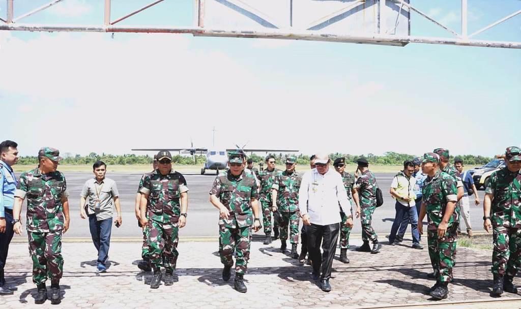 Pangkogabwilhan I Tinjau Kesiapan Operasi Satgas Pengamanan Pulau Enggano