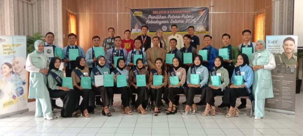 Usai Mengikuti Karantina, 10 Finalis Putra-putri Kebudayaan Seluma Siap Tampil di Grand Final