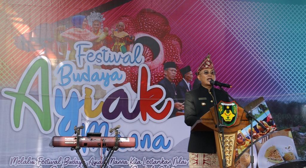 Festival Budaya Ayiak Manna, Gusnan Mulyadi: Wadah Promosi Daerah, Pelestarian Budaya
