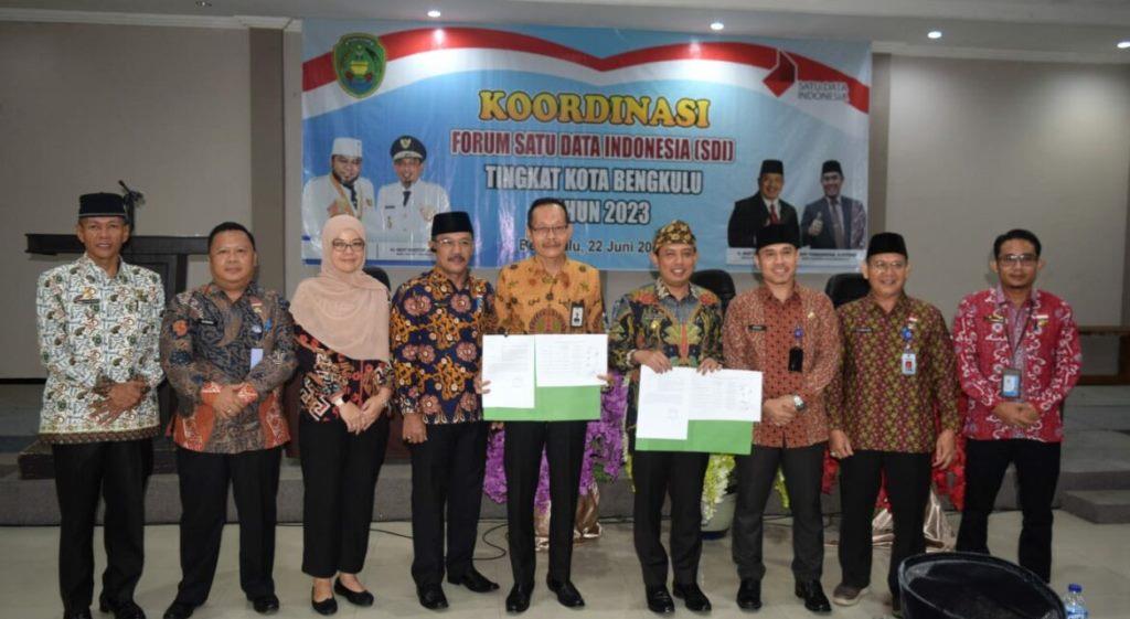 Dedy Wahyudi Buka Rakor Forum Sistem SDI Tingkat Kota Bengkulu