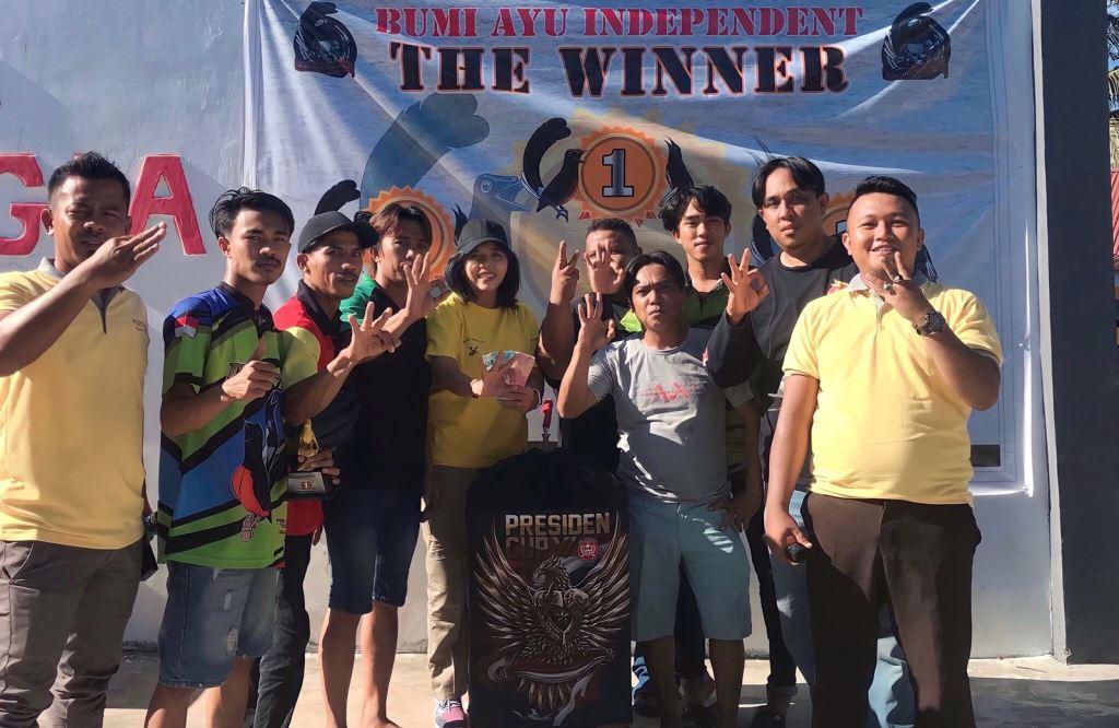 Derta-Magdalena-Sumardi Berkicau Cup Sukses Sedot Ratusan Kicau Mania