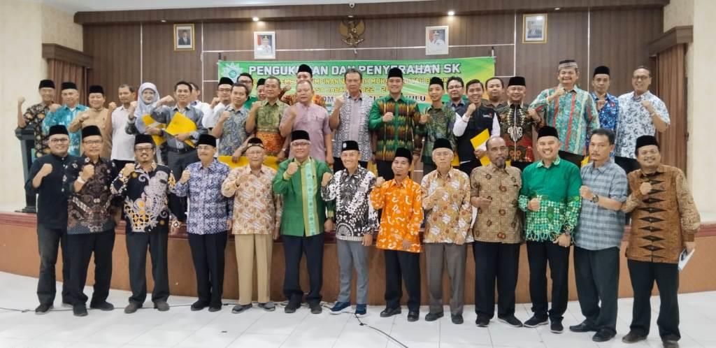 Resmi Dikukuhkan, LHKP Muhammadiyah Bengkulu Siap Kawal Pemilu 2024