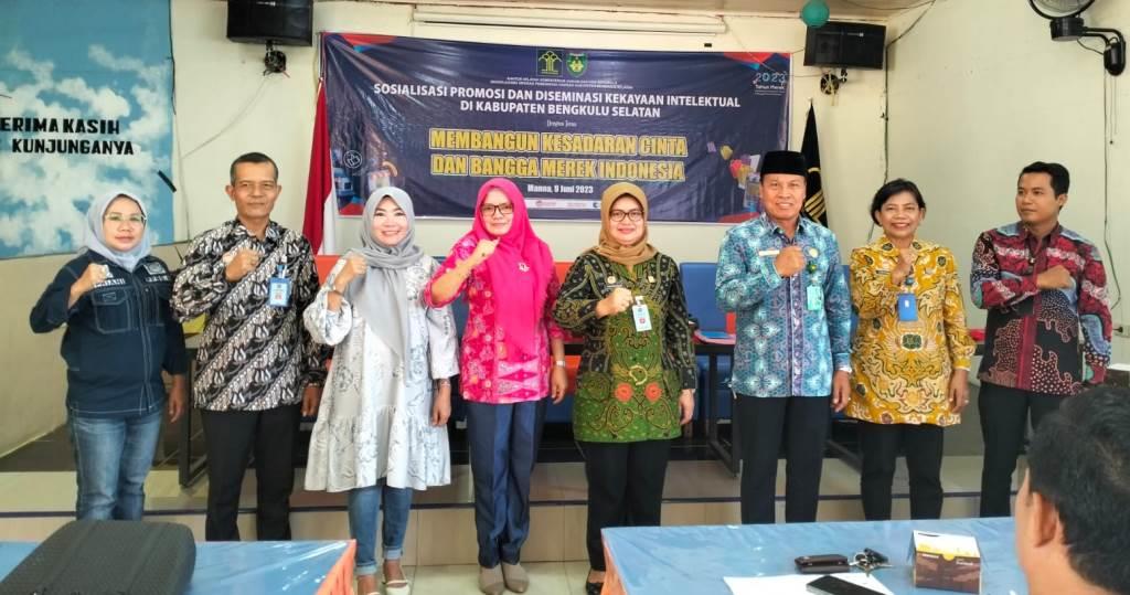 Pemkab Bengkulu Selatan Bersama Menkumham Gelar Sosialisasi HAKI