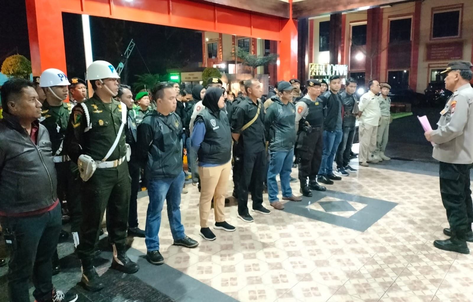 Polres Rejang Lebong Turunkan Personel Gabungan Razia Cegah TPPO