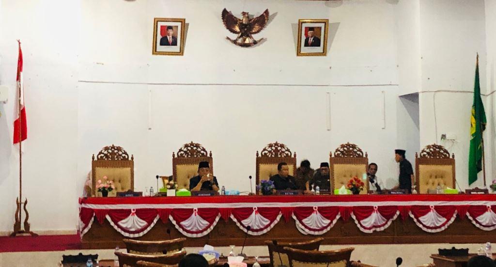 DPRD Seluma Gelar Rapat Paripurna Penyampaian Pertanggungjawaban APBD 2022