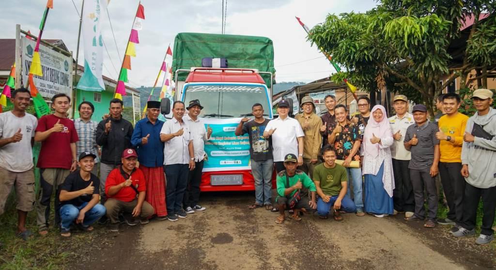 Gubernur Lepas Pengiriman Kopi Robusta Bengkulu ke Mayora Group