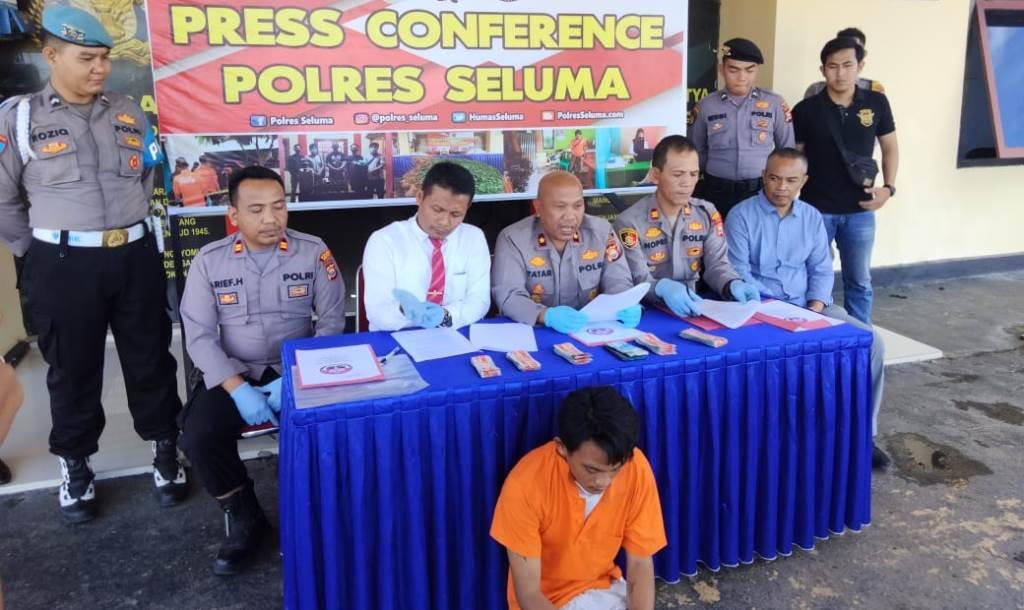 Polisi Kembali Tangkap Pengedar Samcodin di Seluma