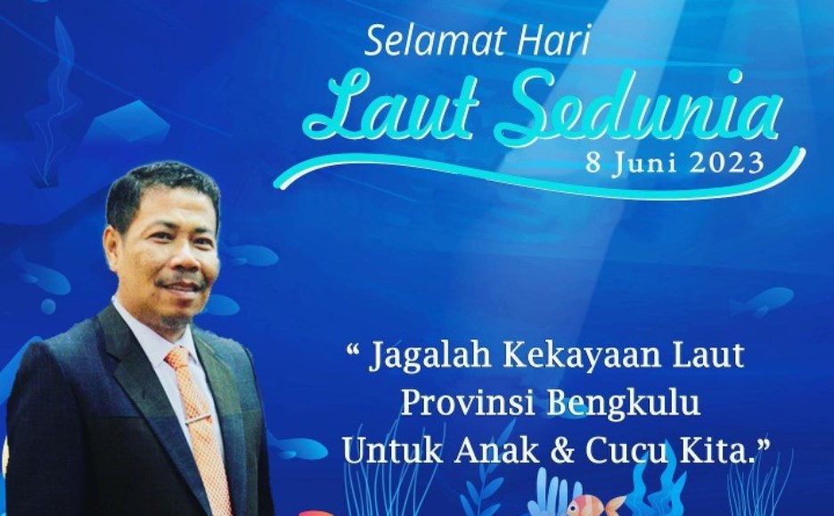 Momen Hari Laut Dunia, Usin Sembiring Ajak Masyarakat Jaga Laut Bengkulu