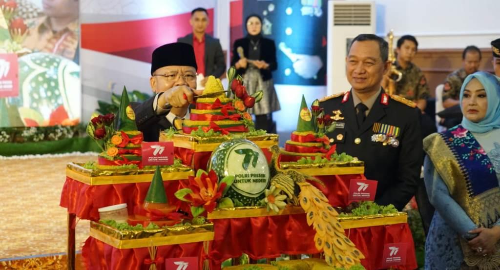 Gubernur Rohidin: Kontribusi Polri Telah Melampaui Tugas Pokoknya