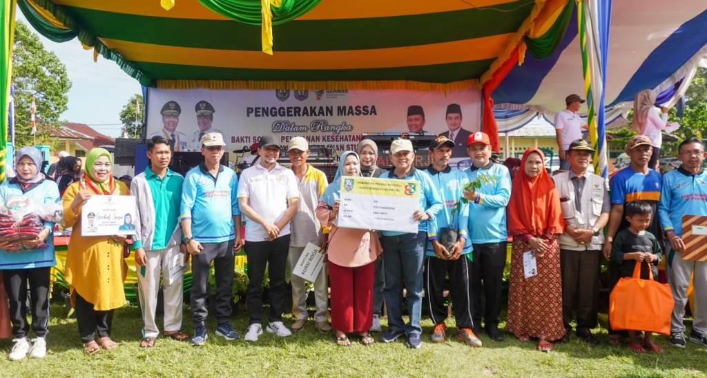 Pemprov Lakukan Penggerakan Massa dan Bantuan Sosial di Kabupaten Kaur