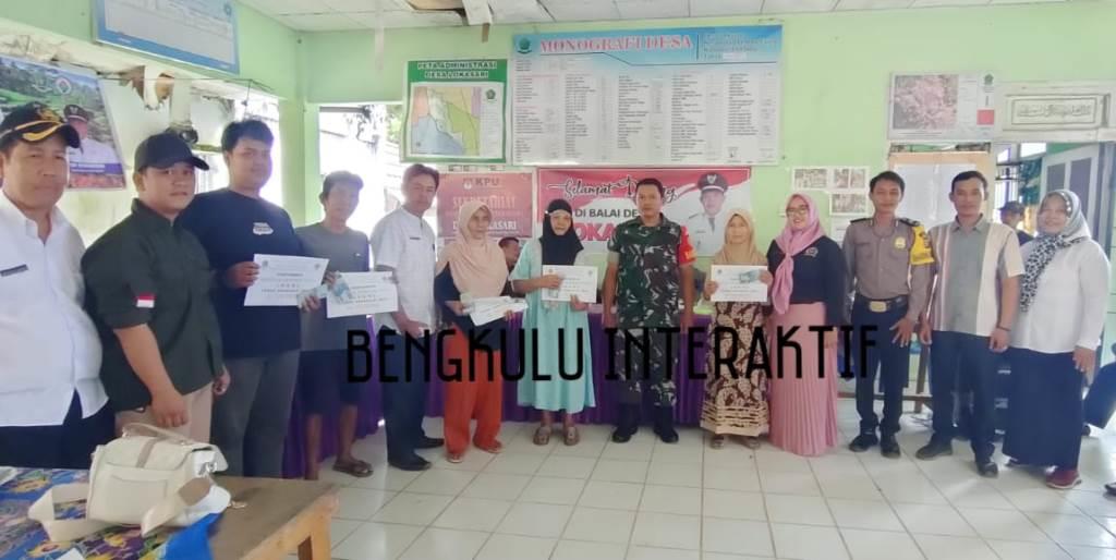 Desa Daneu Lebong Kembali Salurkan BLT-DD, 51 KPM Terima Rp 900 Ribu