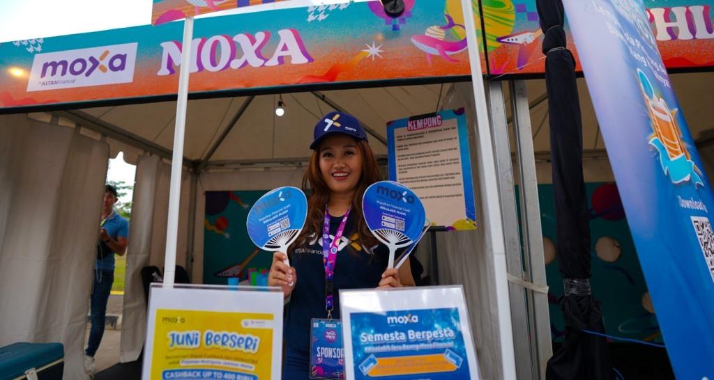 Moxa Hadirkan Booth Hiburan dan Beragam Promo Menarik di Festival Semesta Berpesta