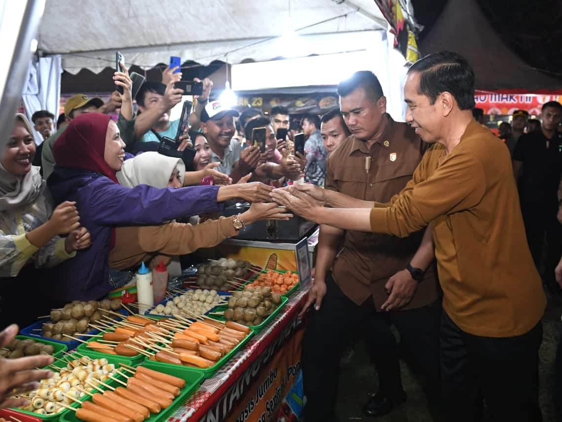 Heboh! Jokowi Kunjungi Festival Tabut Bengkulu