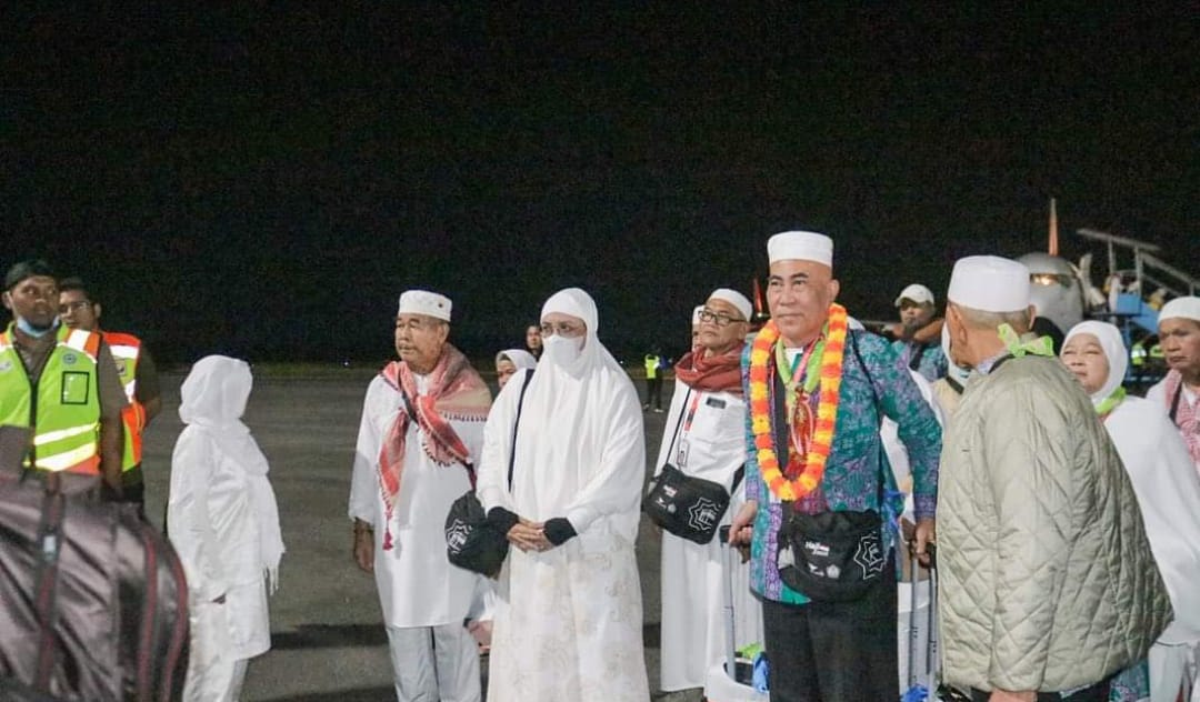 391 Jemaah Haji Kloter Pertama Tiba di Bengkulu
