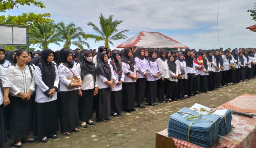 350 Guru P3K Seluma Terima SK, Pesan Bupati Jangan Buru-buru Digadai