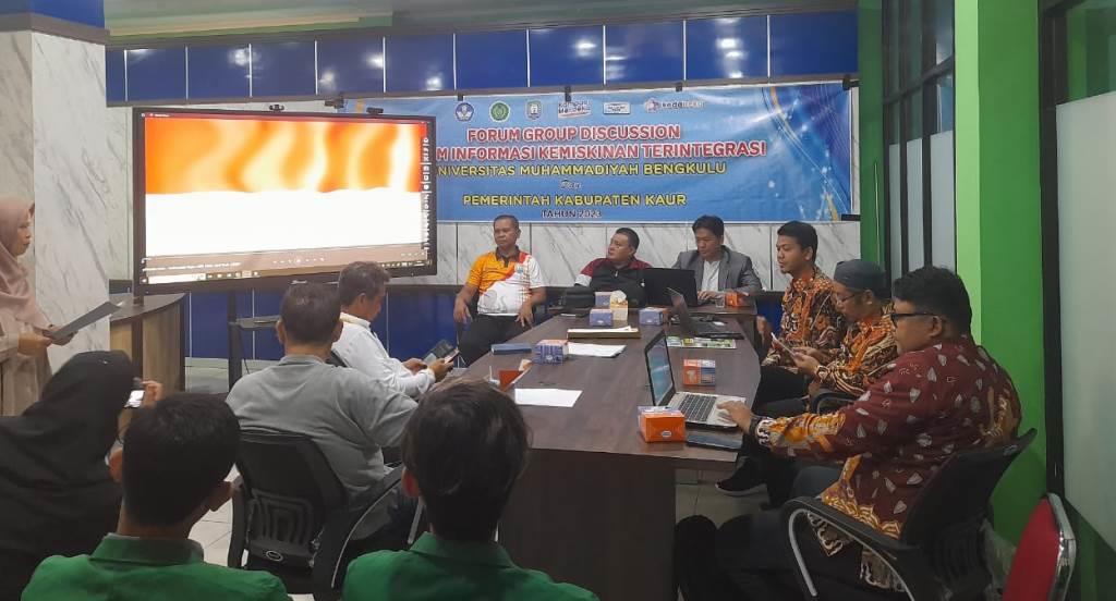 Pemda Kaur Gelar FGD Matangkan Aplikasi Pengentasan Kemiskinan Seijean
