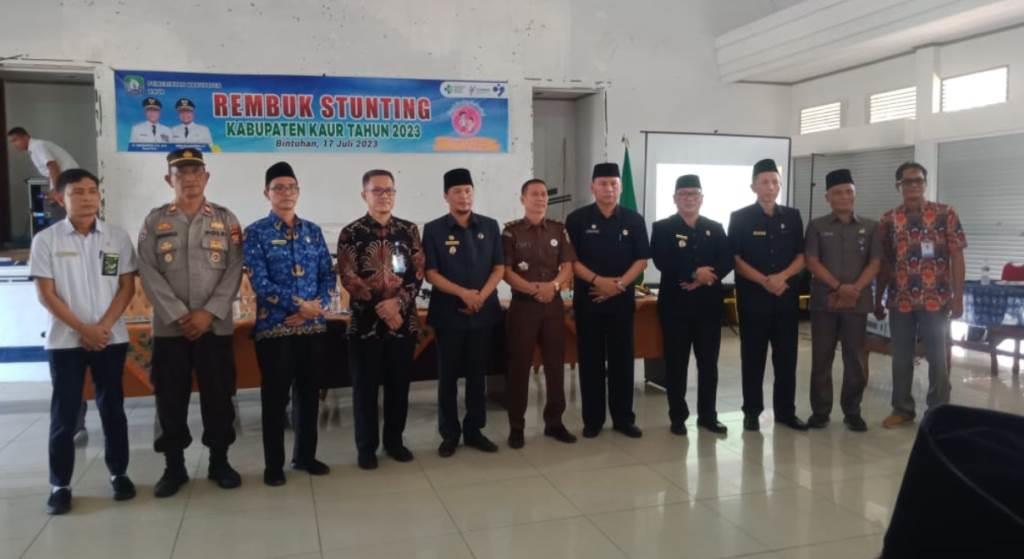 Gelar Rembuk, Pemda Kaur Kejar Target Penurunan Angka Prevalensi Stunting 9 Persen