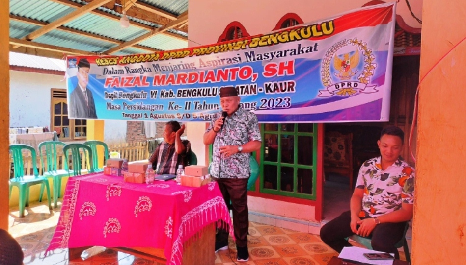 Kembali Gelar Reses, Faizal Mardianto Jaring Aspirasi Masyarakat