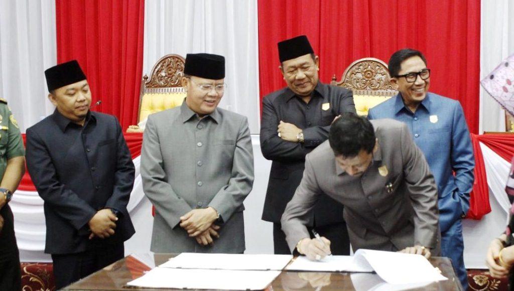 Pemprov dan DPRD Provinsi Bengkulu Sepakati KUA PPAS APBD-P 2023
