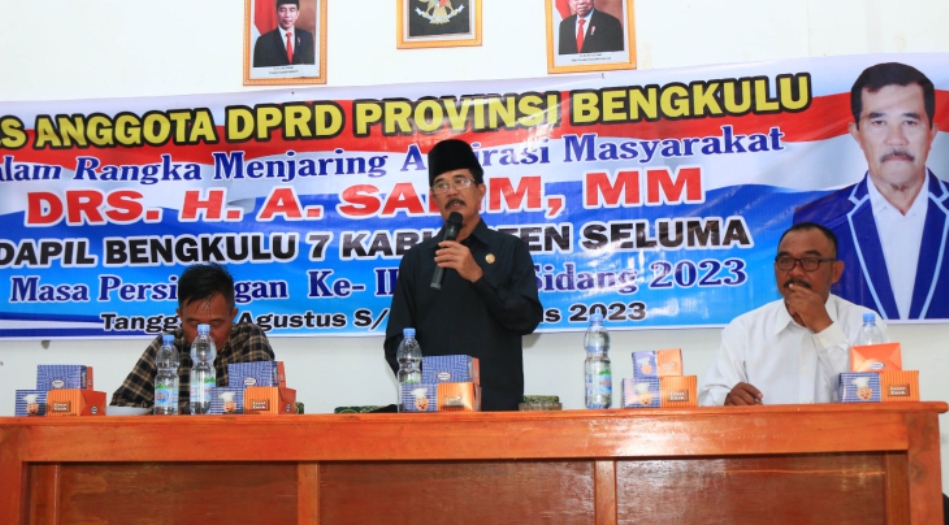 Reses Anggota DPRD Provinsi Bengkulu Salim Siap Perjuangkan Aspirasi Masyarakat