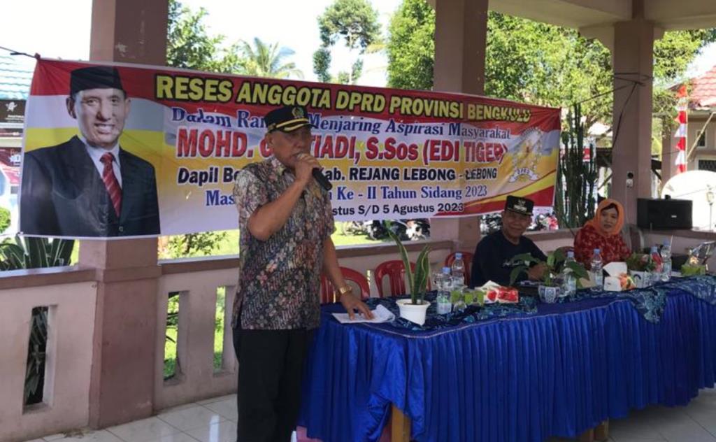 Reses Mohd Gustiadi, Infrastruktur Dominasi Usulan Warga Desa Lubuk Ubar