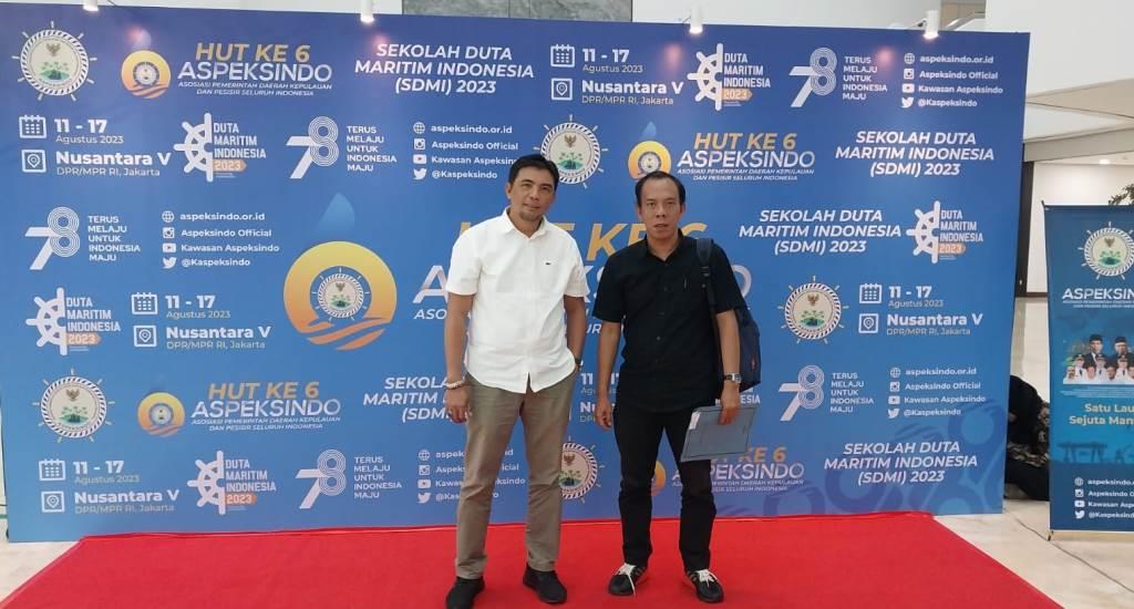 Hadiri Rakornas Aspeksindo, Kadis DKP Sampaikan Penguatan Ekonomi Biru