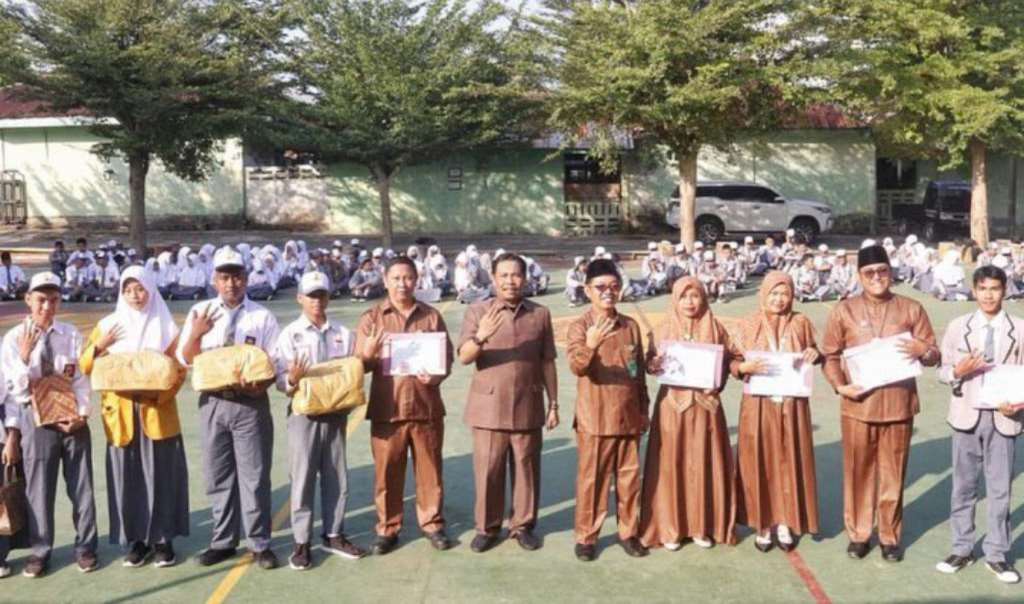 Ini Pesan Usin Usai Jadi Inspektur Upacara di SMA Muhammadiyah 4