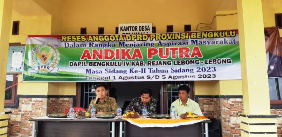 Gelar Reses, Andika Putra Siap Perjuangkan Aspirasi Konstituen