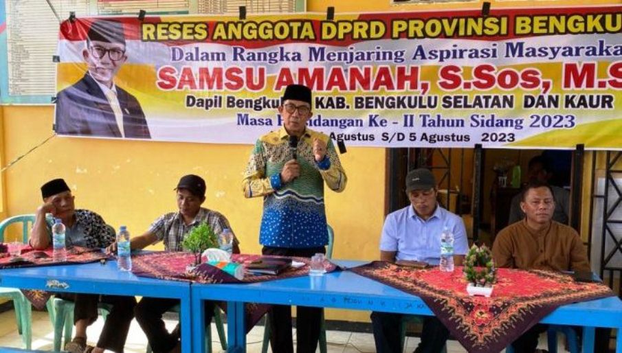 Reses Temu Konstituen, Samsu Amanah Siap Perjuangkan Aspirasi Masyarakat