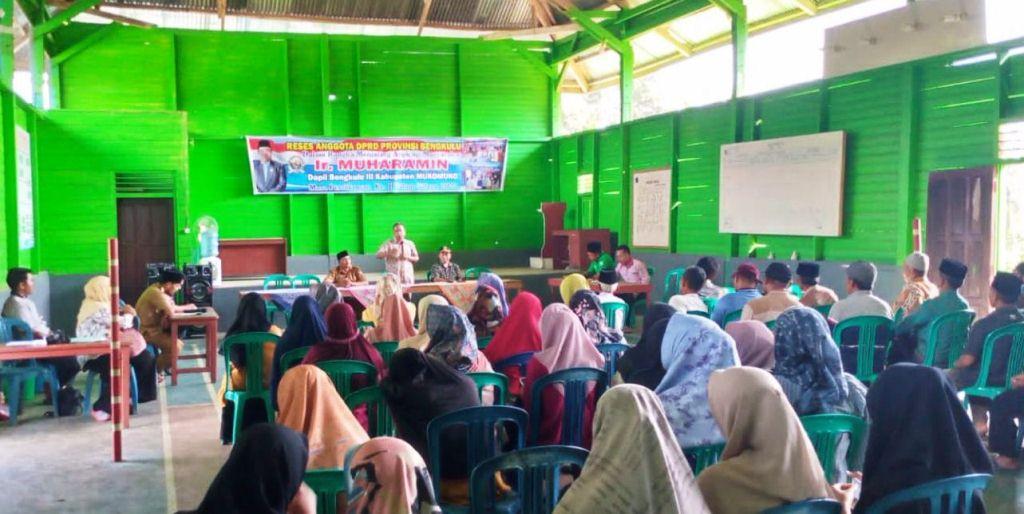 Reses Temu Konstituen, Muharamin Siap Perjuangkan Aspirasi Masyarakat