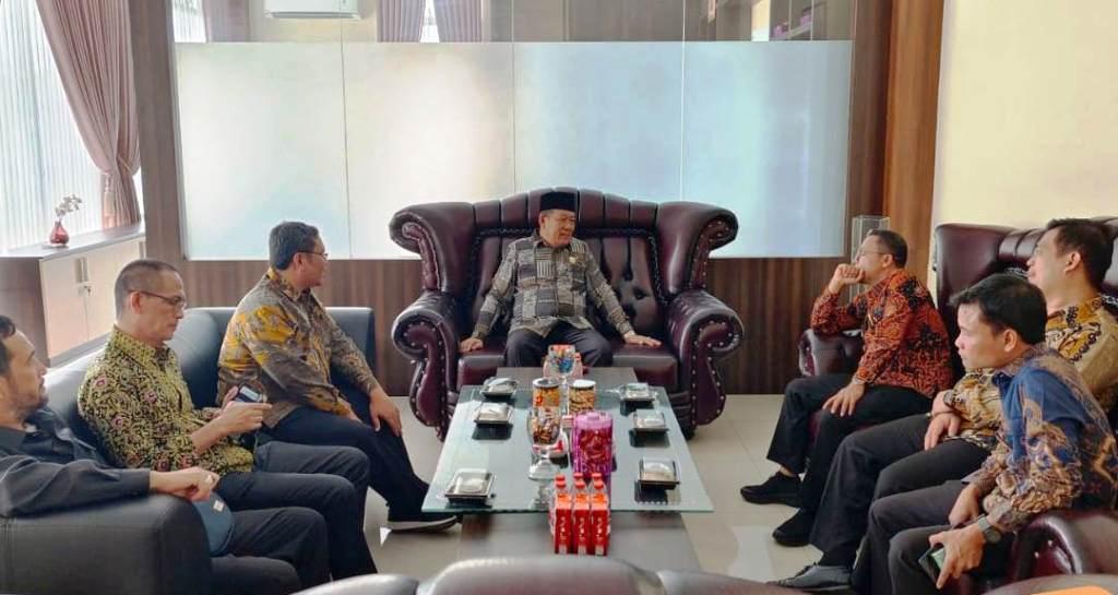 DPRD Provinsi Bengkulu Terima Audiensi Bawaslu, Bahas Persiapan Pemilu 2024