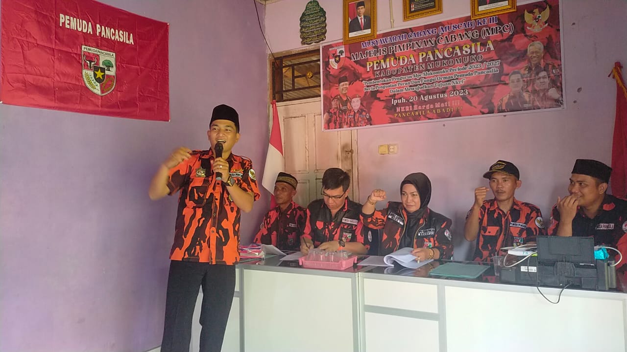 Pimpinan Pemuda Pancasila Mukomuko, Adhika Kusuma Siap Kawal Misi Kebangsaan