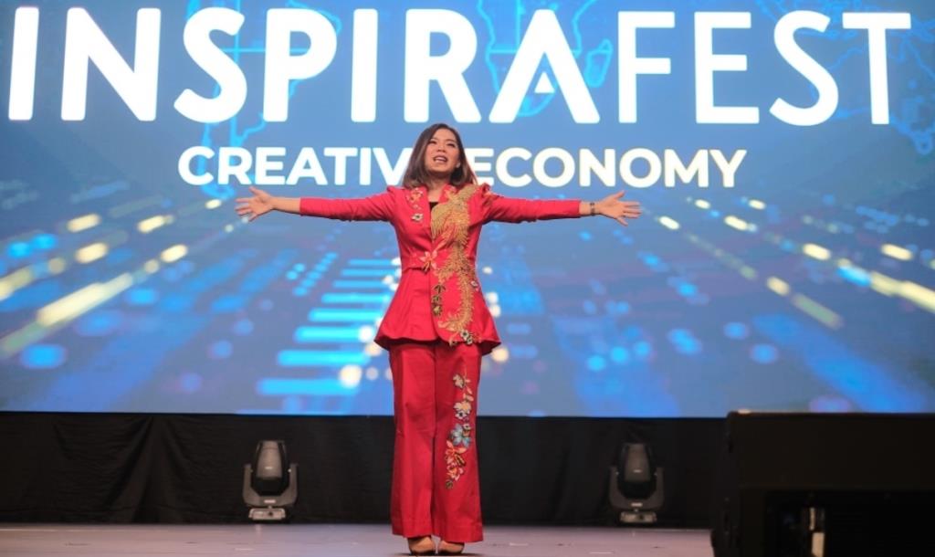 InspiraFest 2023: Merry Riana Jadi Duta Ekonomi Kreatif, Luncurkan Program Pemberdayaan 10.000 UMKM