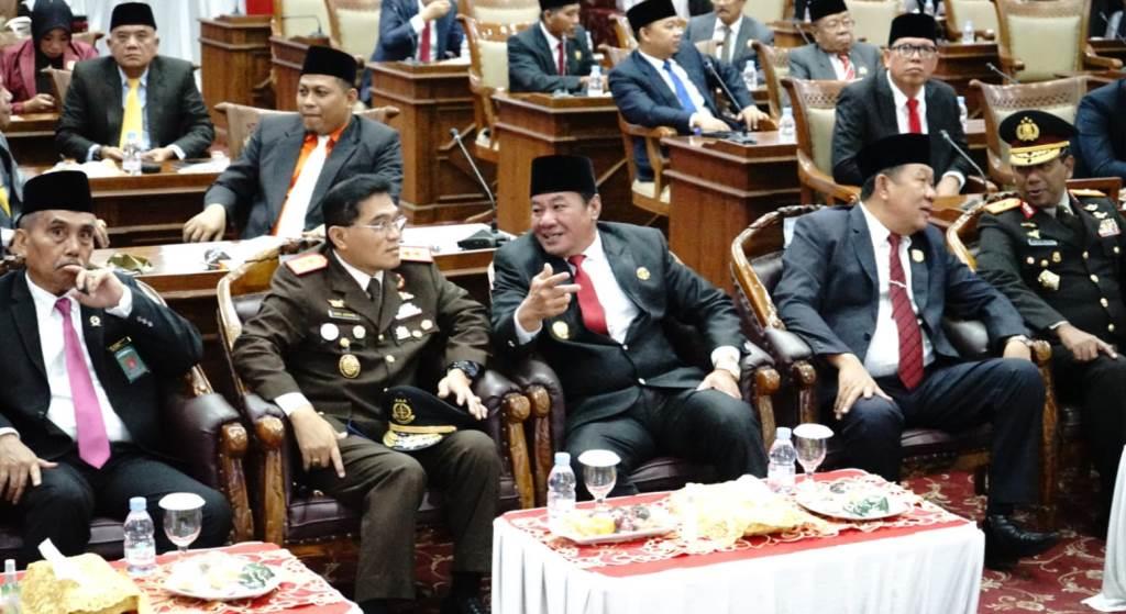 Wagub Rosjonsyah Ikuti Rapat Paripurna Istimewa HUT RI ke-78 DPRD Provinsi Bengkulu