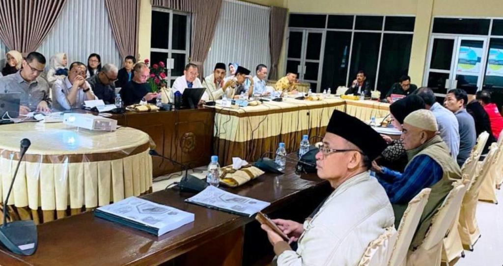 TAPD Provinsi Bengkulu Gelar Raker Bersama Banggar DPRD Bahas KUA-PPAS APBD-P 2023