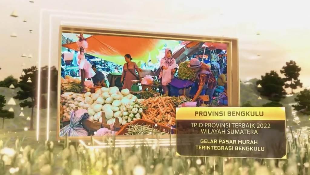 Provinsi Bengkulu Kembali Sabet Penghargaan Pengendali Inflasi Terbaik di Wilayah Sumatra
