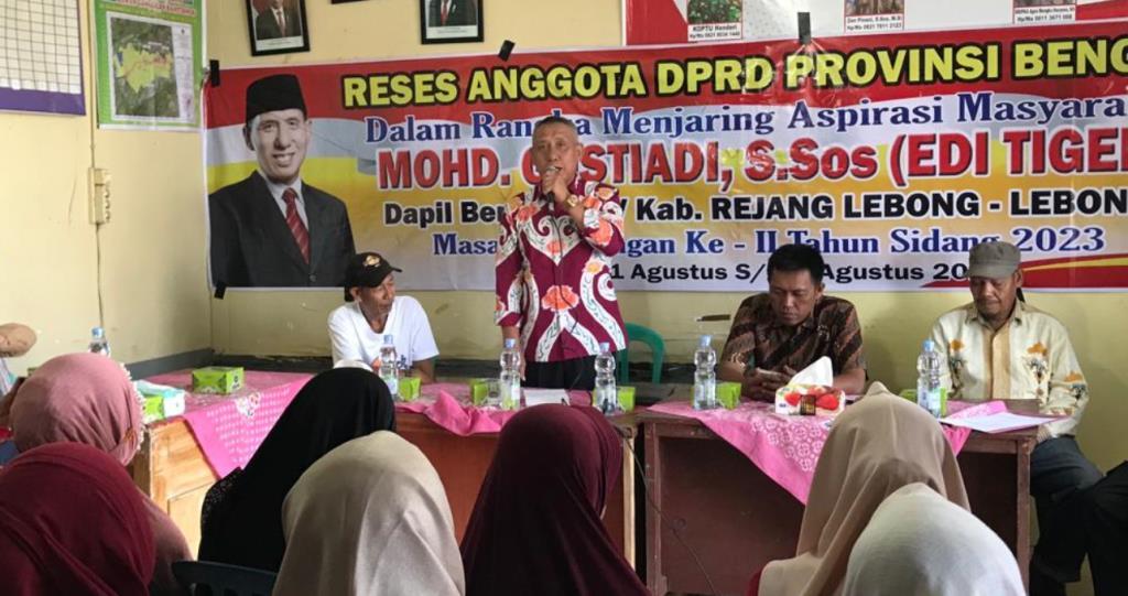 Reses Titik Kedua Mohd Gustiadi Sambangi Desa Rimbo Recap