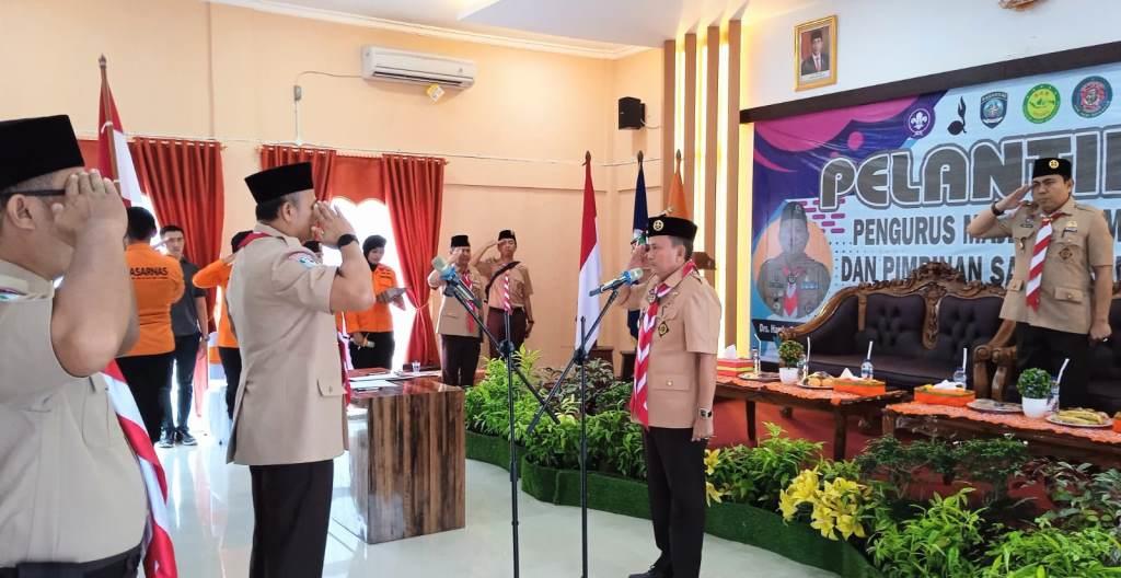 Ketua Kwarda 07 Lantik Pengurus Mabida Saka SAR Bengkulu