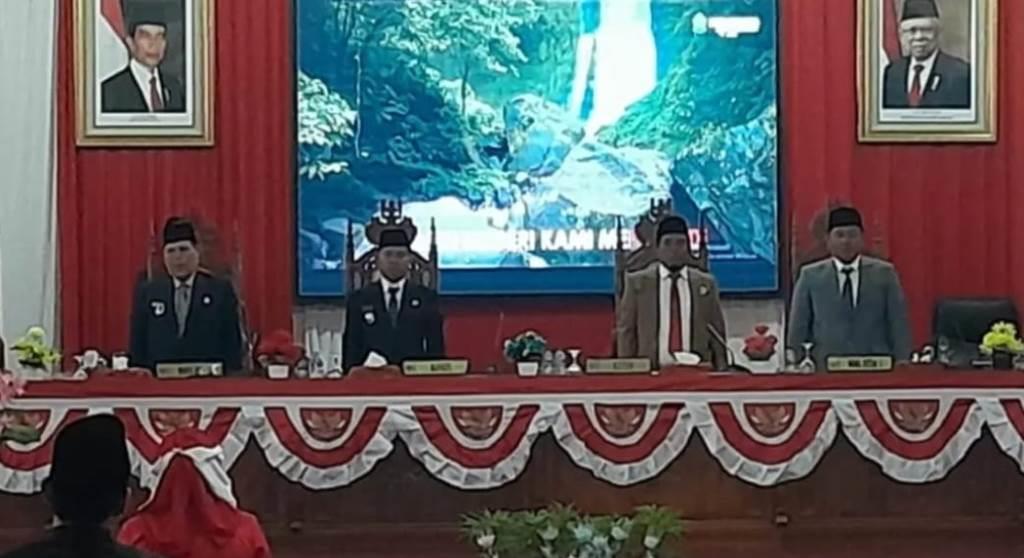 Rapat Paripurna Istimewa DPRD Lebong: Peringati HUT RI ke-78 dan Mendengarkan Pidato Kenegaraan Presiden RI