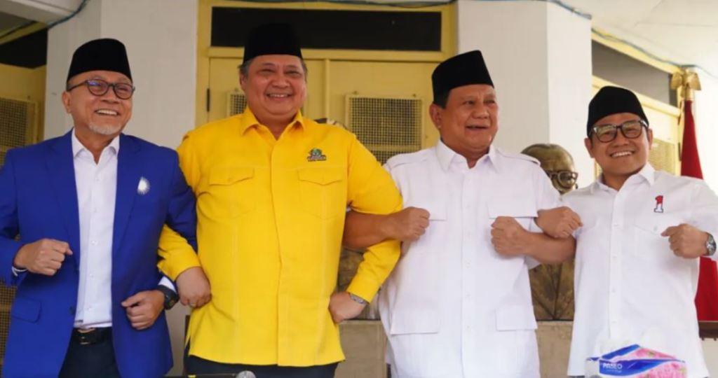 Golkar dan PAN Deklarasi Dukung Capres Prabowo Subianto