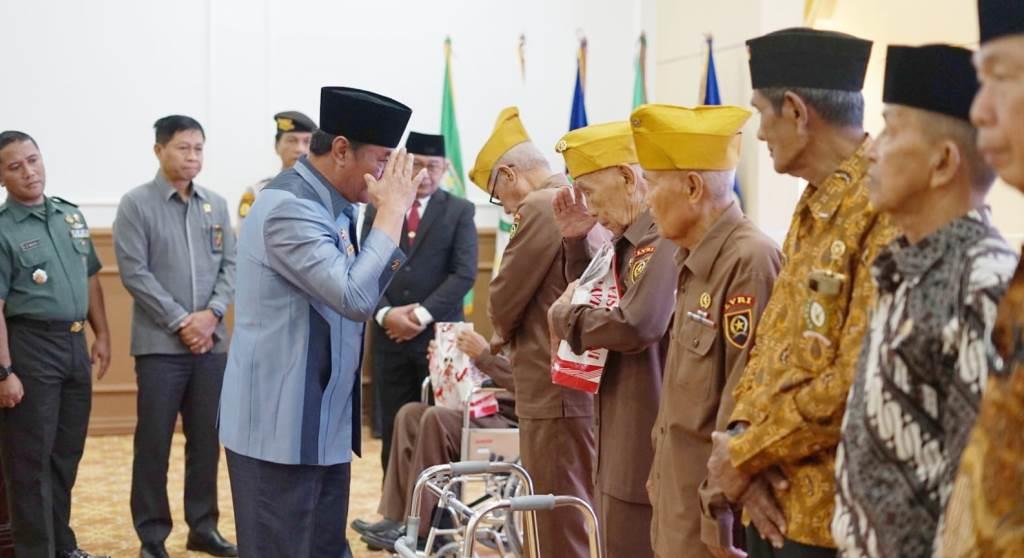 145 Keluarga Veteran Bengkulu Kumpul di Balai Raya Semarak