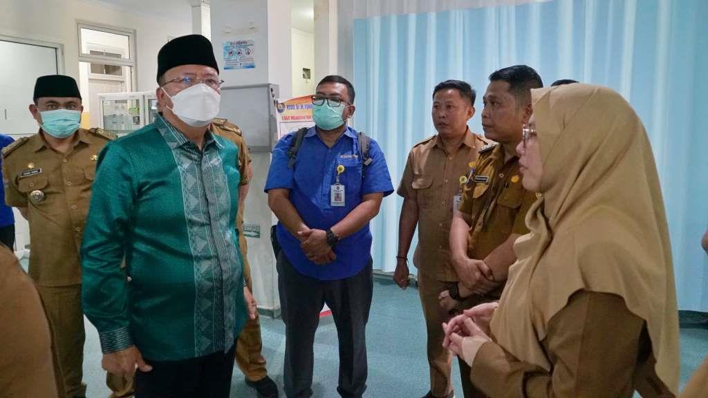 Gubernur Rohidin Minta RSMY Maksimalkan Pelayanan dan Segera Operasikan Peralatan Kesehatan